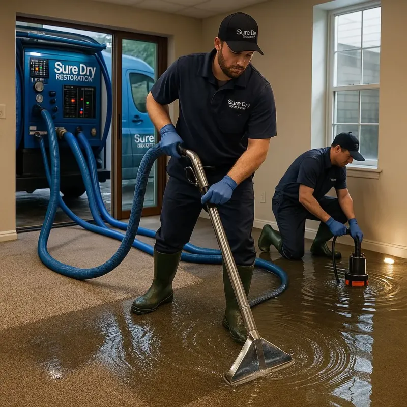 Water Extraction and Removal process in La Verne, CA